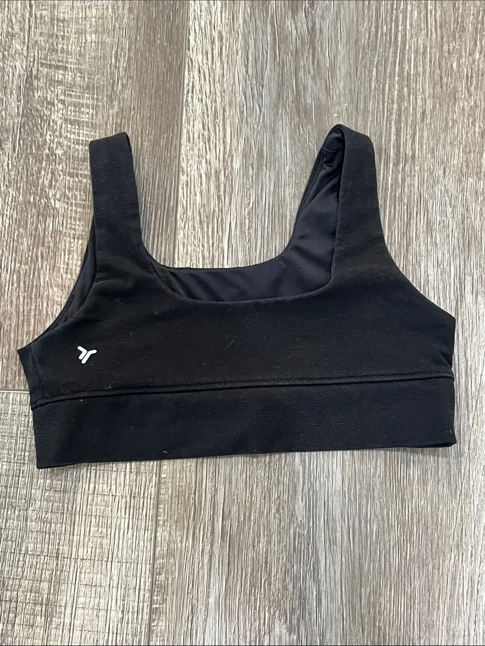 Girls Old Navy & Cat/Jack Black Sports Bra Set - Two Comfortable Bras. Size M